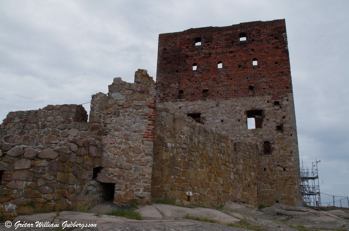Hammershus kastalinn / the Hammershus castle. - Danmörk 2022 - GWG
