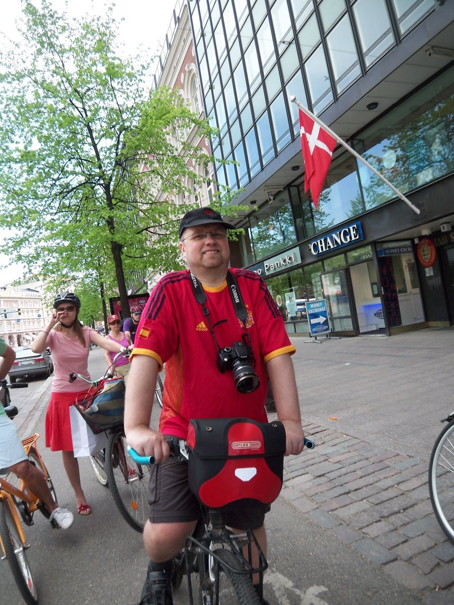 Hjólað um Finnland 2010