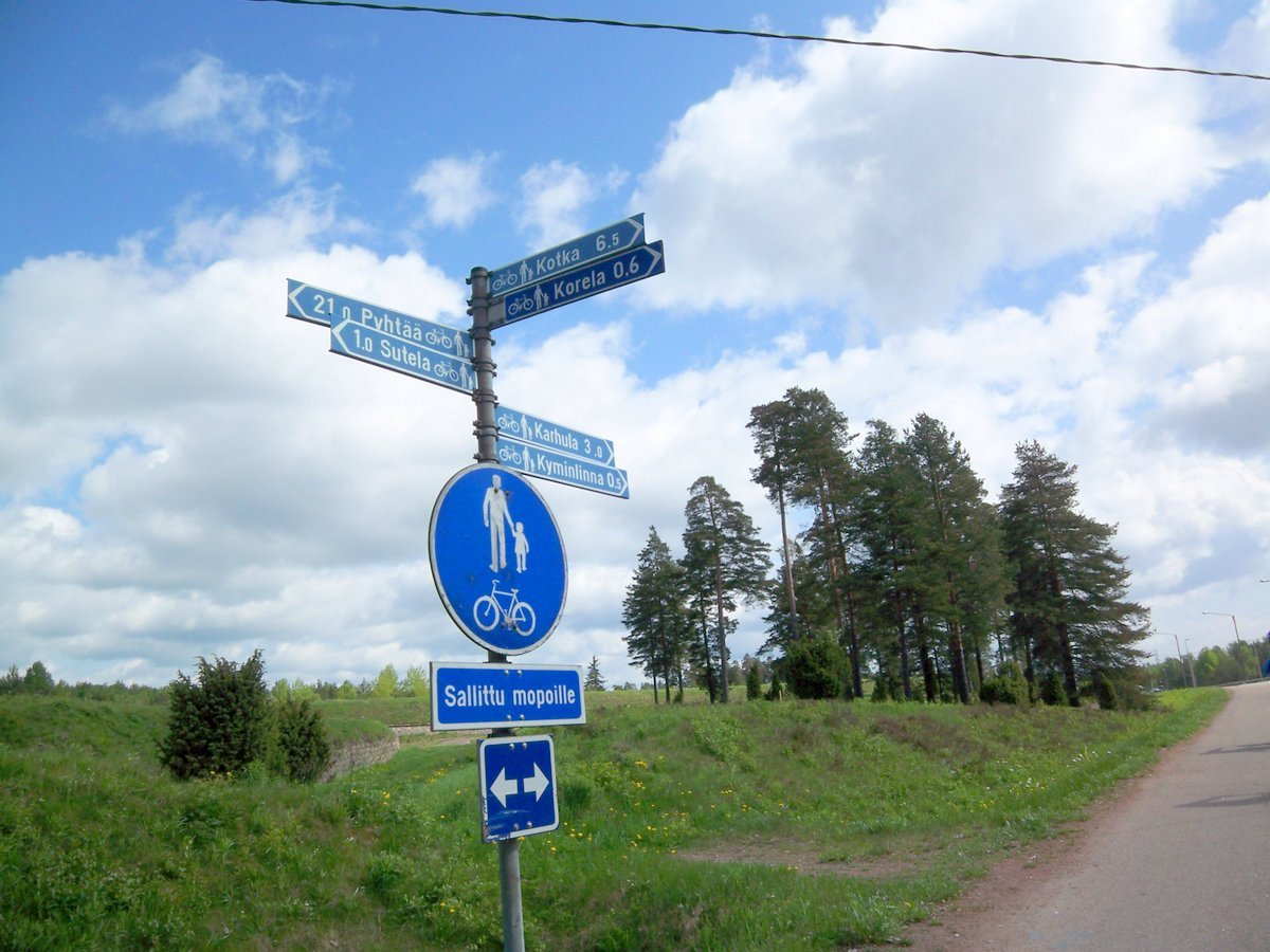 Hjólað um Finnland 2010