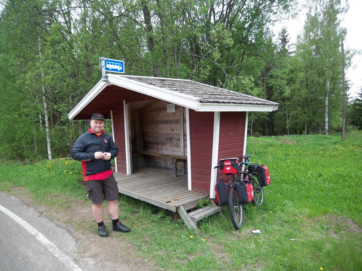 Hjólað um Finnland 2010