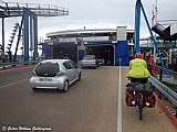 R&oslash;nne. Fari&eth; um bor&eth; &iacute; ferjuna/ boarding the ferry. - 2022-gwg-danmork