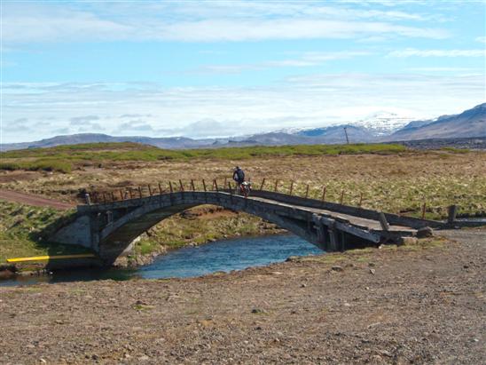 Brúin yfir Haffjarðará Brúin yfir Haffjarðará